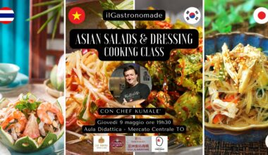 Asian salads & dressing cooking class