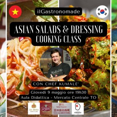 Asian salads & dressing cooking class